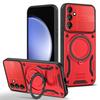 For Samsung Galaxy A15 5G Magnetic Case Shockproof TPU + PC Phone Back Cover with Kickstand