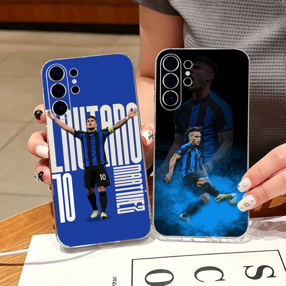 Lautaro Martinez Phone Case For Samsung S25,S24,S21,S22,S23,S30,Ultra,S20,Plus,Fe,Note,10,9,5G Transparent Cover