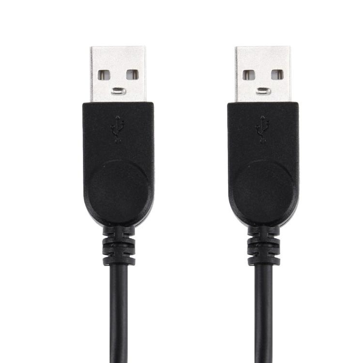 2 в 1 USB 2.0 штекер на 2 двойных USB-кабеля для компьютера/ноутбука, длина: 50см
