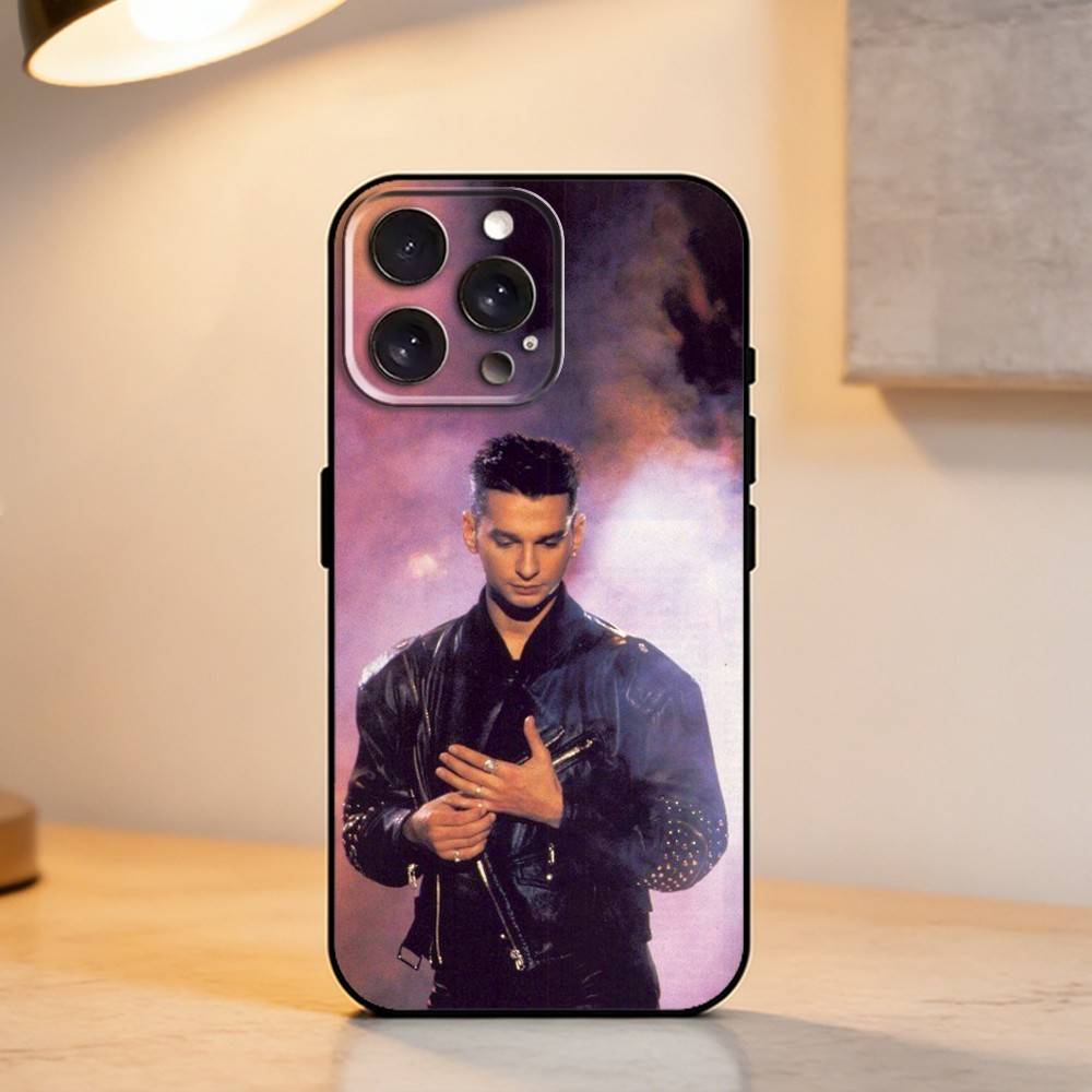 D-Depeche ROCK Band Mode Phone Case For iPhone 17,16,15,14,13,12,11 Plus,Pro Max,XS,Soft Silicone Black Cover