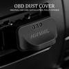 Черная заглушка порта OBD-диагностики, пылезащитная крышка для разъема OBDII, для Haval Great Wall Jolion H1 H2 H3 H4 H5 H6 H7 H9 F5 F7 M4 M6 F9