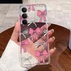 Для Realme C71 4G Чехол RMX5303 Прозрачный Мягкий Силикон Роскошный Милый Кролик с Сердечком Забавный Узор Защитный Бампер Чехол для Телефона Realme C71