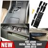 7шт наклейки для салона автомобиля LEXUS IS250 300 350 2006 - 2012 карбоновое волокно коробка переключения передач панель крышка отделка высокое качество