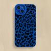 Black Leopard Print Silicone Phone Case For Samsung Galaxy A16 A14 A13 A34 A54 A33 S25 S24 S23 Ultra S22 Plus S21 FE Soft Cover