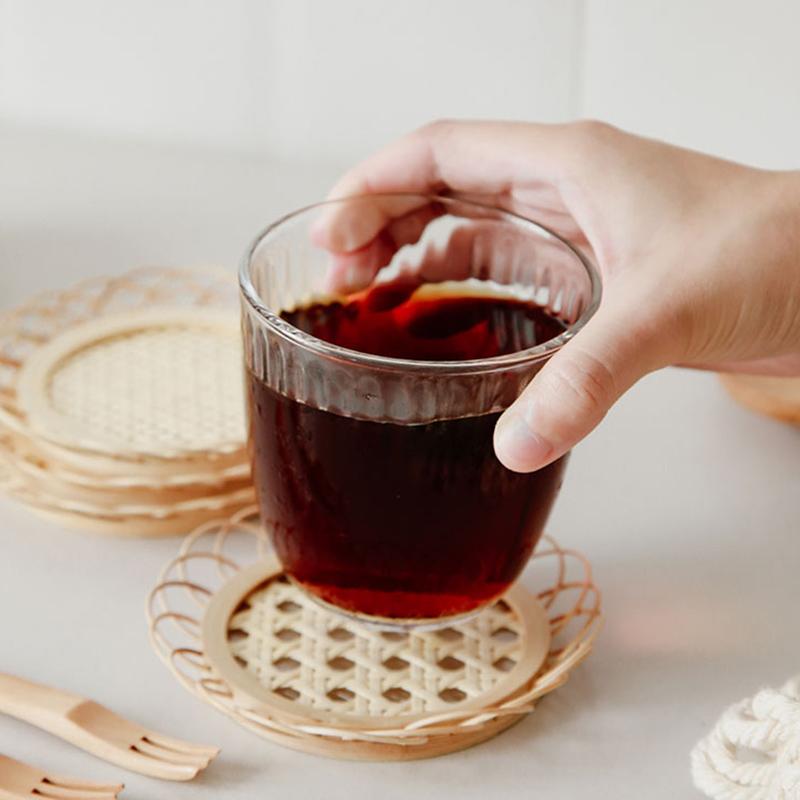 8.6 унц/12.4 унц Стеклянная чашка в винтажном стиле Кружки для какао и молока Кружка для айс американо Кофейные чашки для кафе Чашки для сока и напитков Чашки для виски и коктейлей