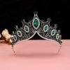 Crown Headband Large Crown Bridal Tiara Wedding Jewelry Stage Party Rhinestone Crown Accessories