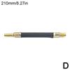 Various Braided Flexible Hose Tire Valve Inflatable Adapter Wheels Extensions Tube Stems Valve Hose Car Wire Tyre Rubber St T9P8