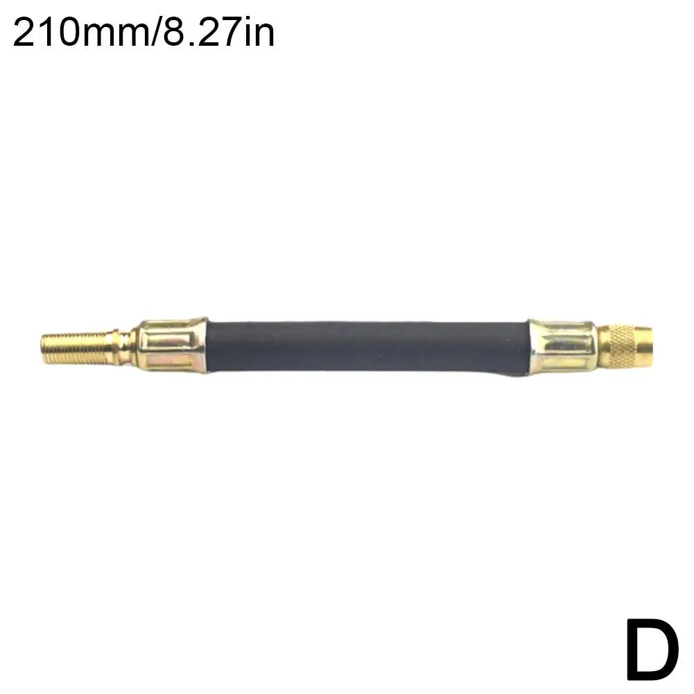 Various Braided Flexible Hose Tire Valve Inflatable Adapter Wheels Extensions Tube Stems Valve Hose Car Wire Tyre Rubber St T9P8