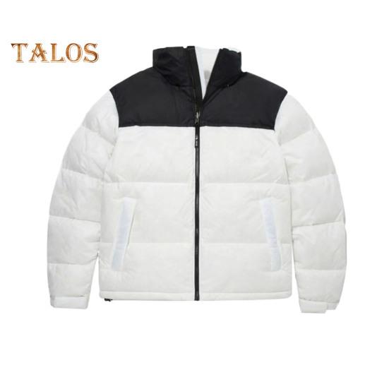 Мужское хлопковое пальто с воротником-стойкой, длинным рукавом, в стиле пэчворк, цветная куртка с карманами, свободный крой, застежка-молния, ветрозащитная стеганая верхняя одежда