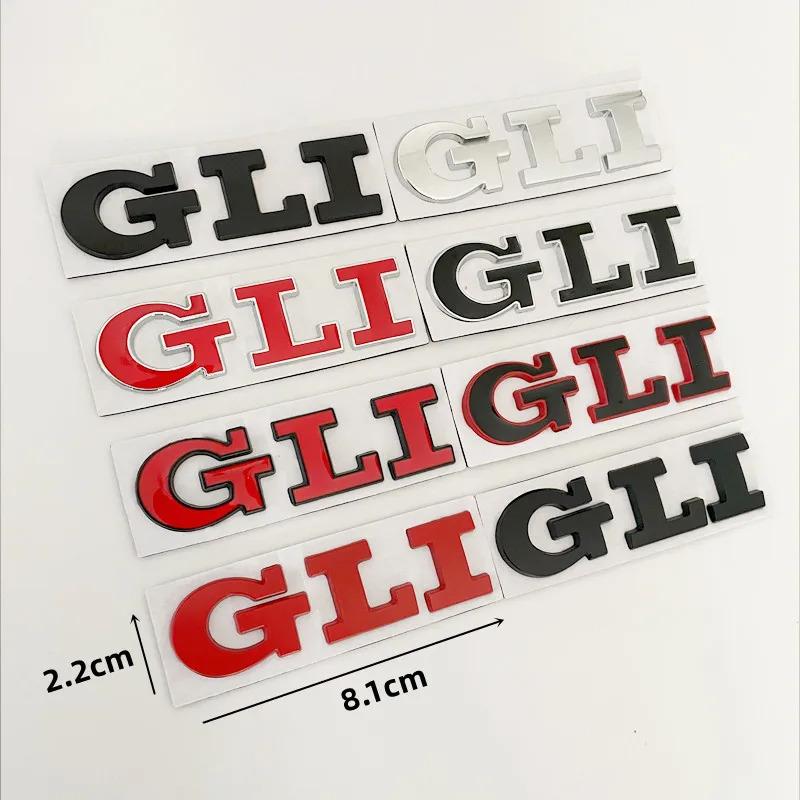 BNH1 2026 New For VW VOLKSWAGEN Hub Caps 3D Metal Car Letters Rear Trunk Front Grill GLI Logo Badge For Golf Bora VW Jetta MK4 MK5 MK