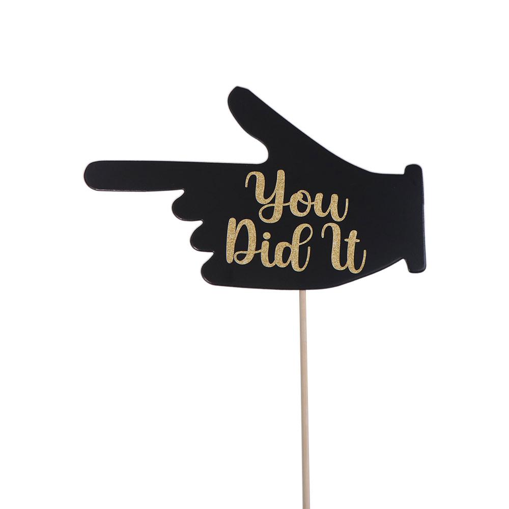 25 шт. черно-золотистый реквизит для выпускного фотосессии 2025 года костюмированные маски сувениры для вечеринки