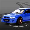 1/32 Subaru Impreza WRX STI Alloy Sports Car Model Diecasts Metal Racing Car Vehicles Model Sound Light Simulation Kids Toy Gift