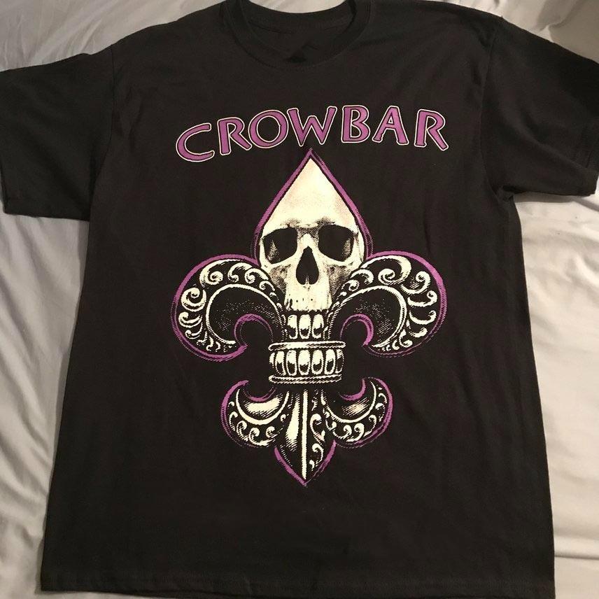 VTG CROWBAR Band Album Heavy Cotton Black T Shirt S-5XL TU600