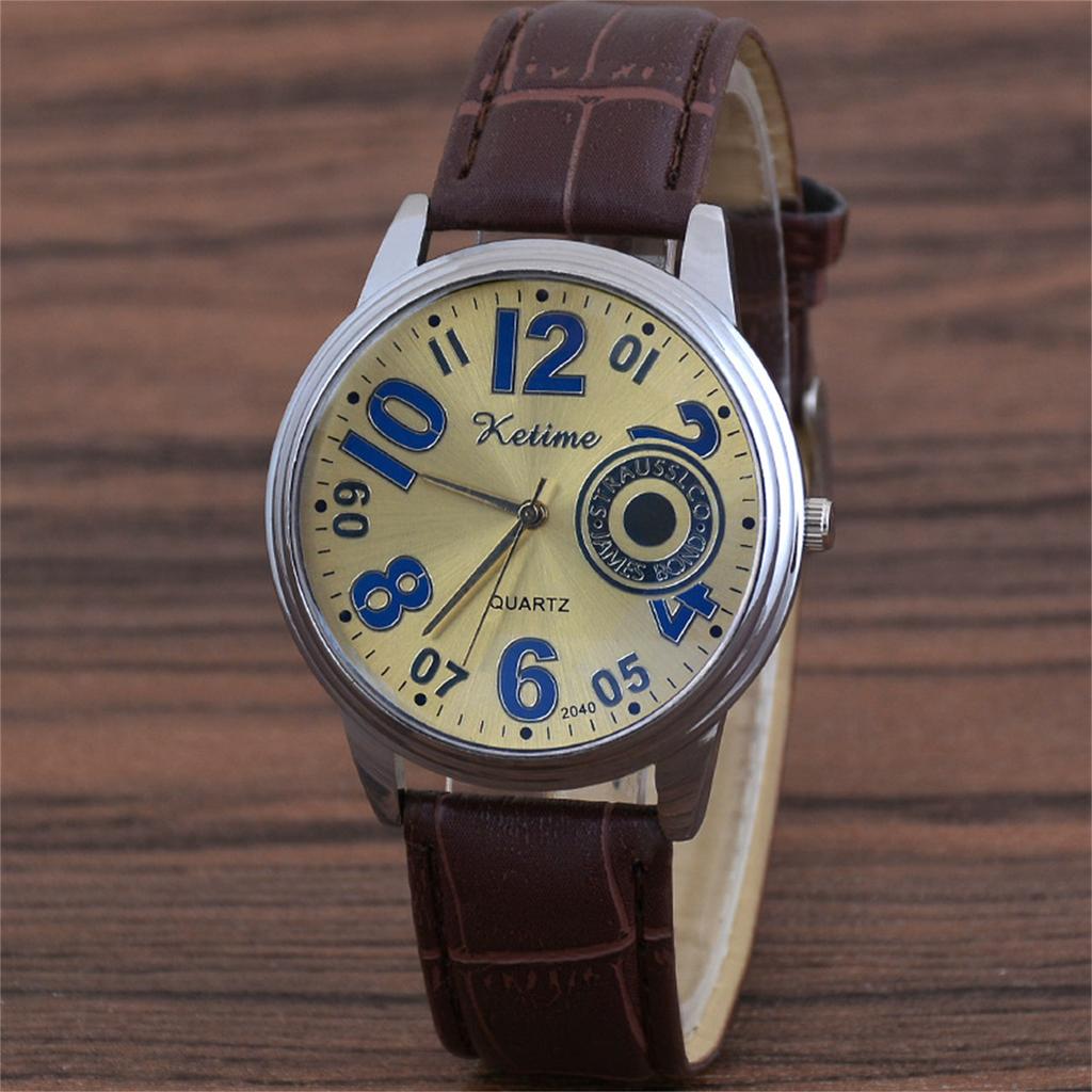 Men's Waterproof Luminous Running Alarm Clock Watch