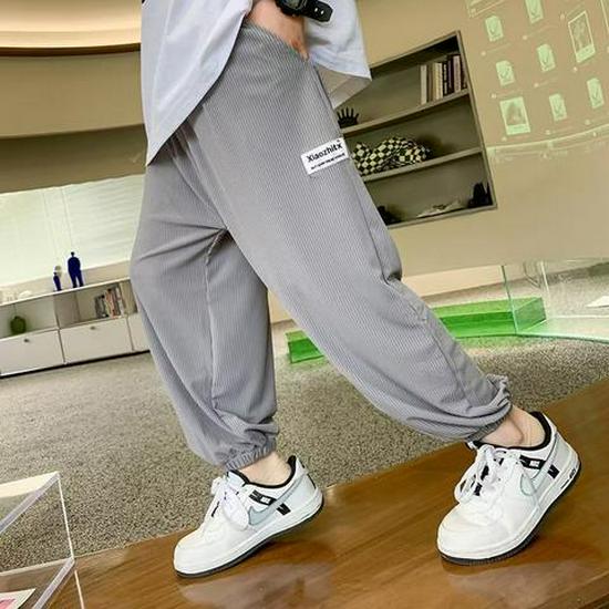 Girls' Autumn/Winter Velvet Cargo Sweatpants with Big Pockets - Trendy and Warm Style