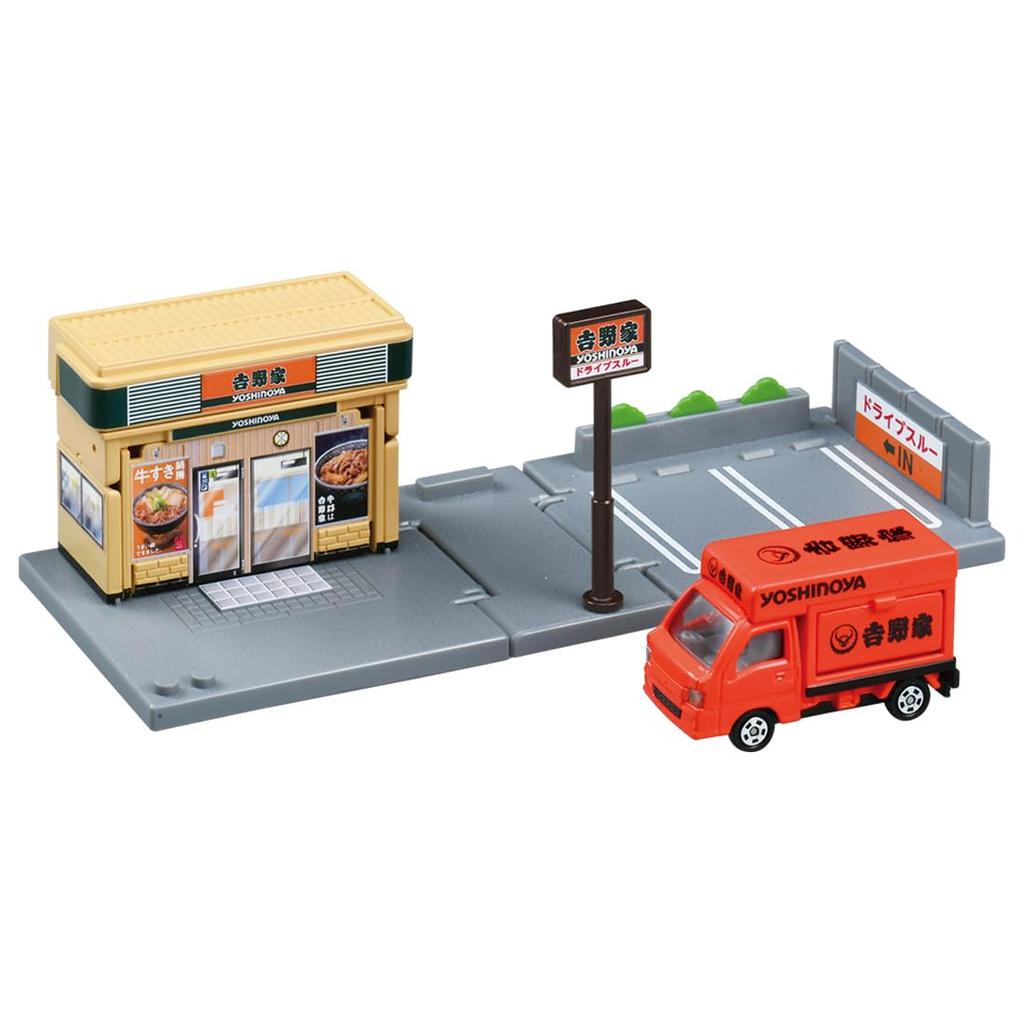 TAKARA TOMY Tomica Tomica Town Yoshinoya Miniature Car Toy for Ages 3 and Up (with Tomica)