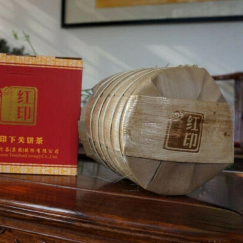 Классический красный тюлень Сягуань Пуэр * 2013 Юньнань Пуэр Пуэр Чай сырой 357г