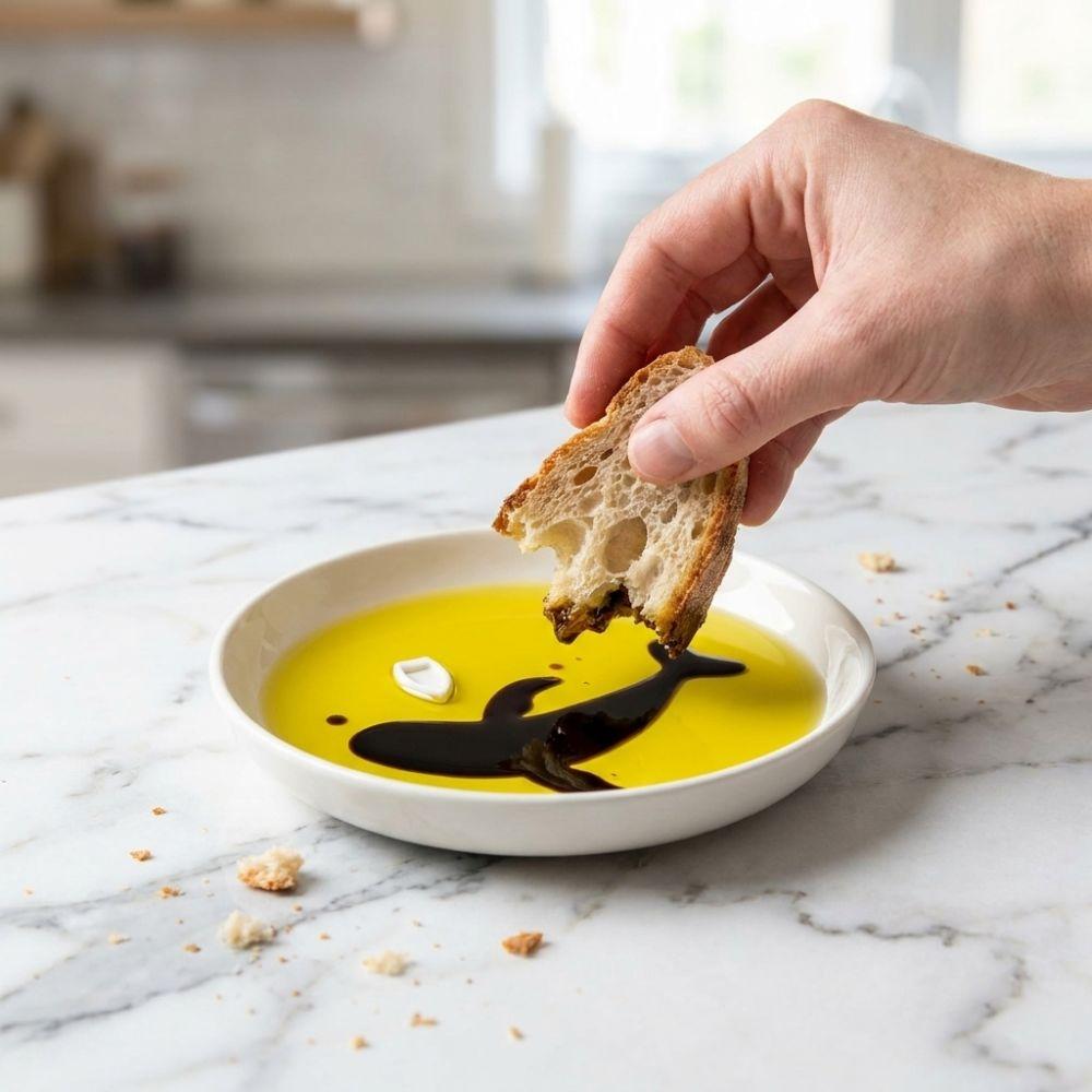 Food Grade Whale-shaped Dipping Dish Round Kitchen Condiment Plate Hotel Kitchen