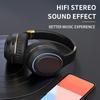 Wireless Foldable Over-Ear Bluetooth Headphones with Wired Option and Breathing Light for Gaming Music Sports Use
