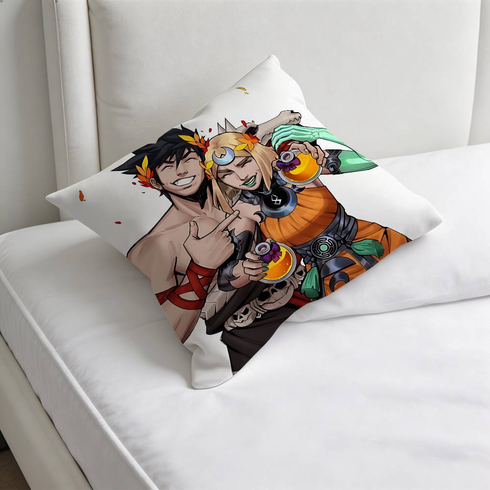 Hot HHades  Game Square Pillow Case Soft Decorative Throw Pillow Cover for Home Sofa Bed