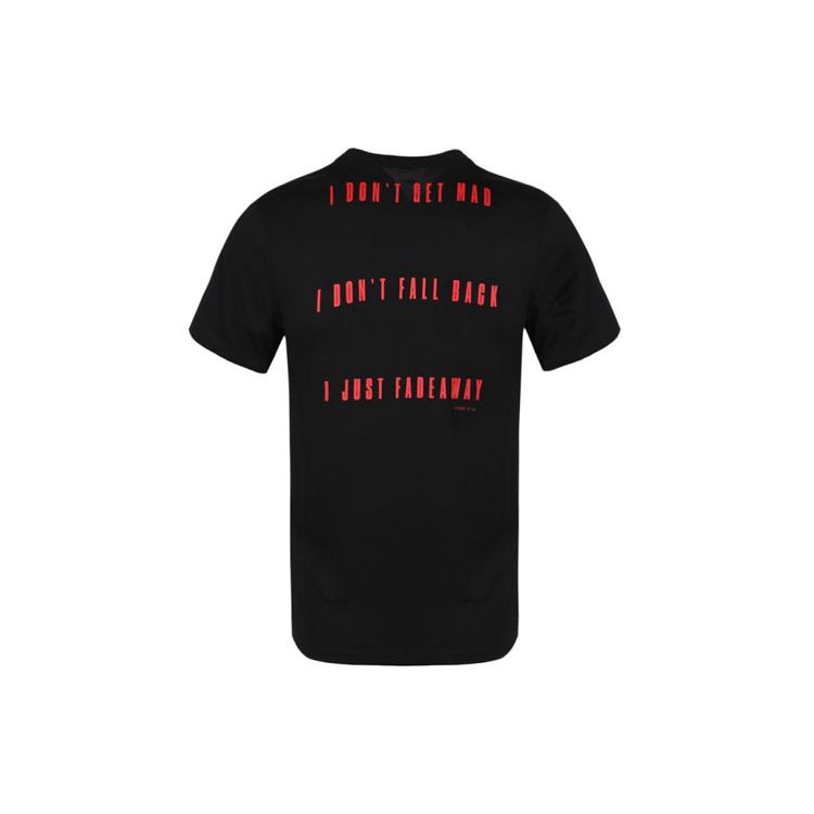 Nike Дышащая повседневная спортивная футболка с коротким рукавом и логотипом Mamba, мужские топы, черные AR1472-010