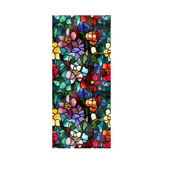 Пленка для конфиденциальности окон Статические витражные наклейки Съемная ПВХ декоративная оконная пленка для дома, кухни, гостиной, спальни