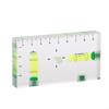 Transparent Cuboid High for T Level Integrated Small Household Level Bubble Level 95x51x13mm Durable