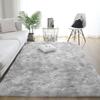 Stylish Scandinavian-style Shaggy Rug, 120x160cm, Approximately 5cm Thick, Washable, with Non-slip Backing, Approximately 4cm Pile, Soft To the Touch,