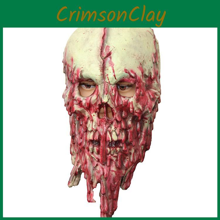 Halloween Mask Zombie Latex Horror Costume Accessory For Adults And Parties