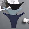 FINETOO 3PCS/Set Women's Lingerie Panties Cotton Gstring Female Underpants Sexy Letter Panties Thong Pantys Underwear Intimates