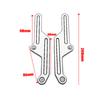 For YAMAHA TENERE 700 T700 T 700 Tenere700 T7 2019-2023 2022 Motorcycle Adjustable Windscreen Wind bracket Windscreen Adjusters