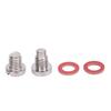 Lower Unit Drain Plug Screw Kit Stainless Steel 90340 08002 for Outboard Engine 5HP 6HP 8HP 9.9HP 15HP 90HP 115 To 300HP