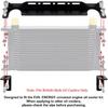 EVIL ENERGY Oil Cooler Mounting Bracket Kit 330Mm / 13 Inch Aluminum Alloy Black (Only Fit For British-Style Oil Cooler)