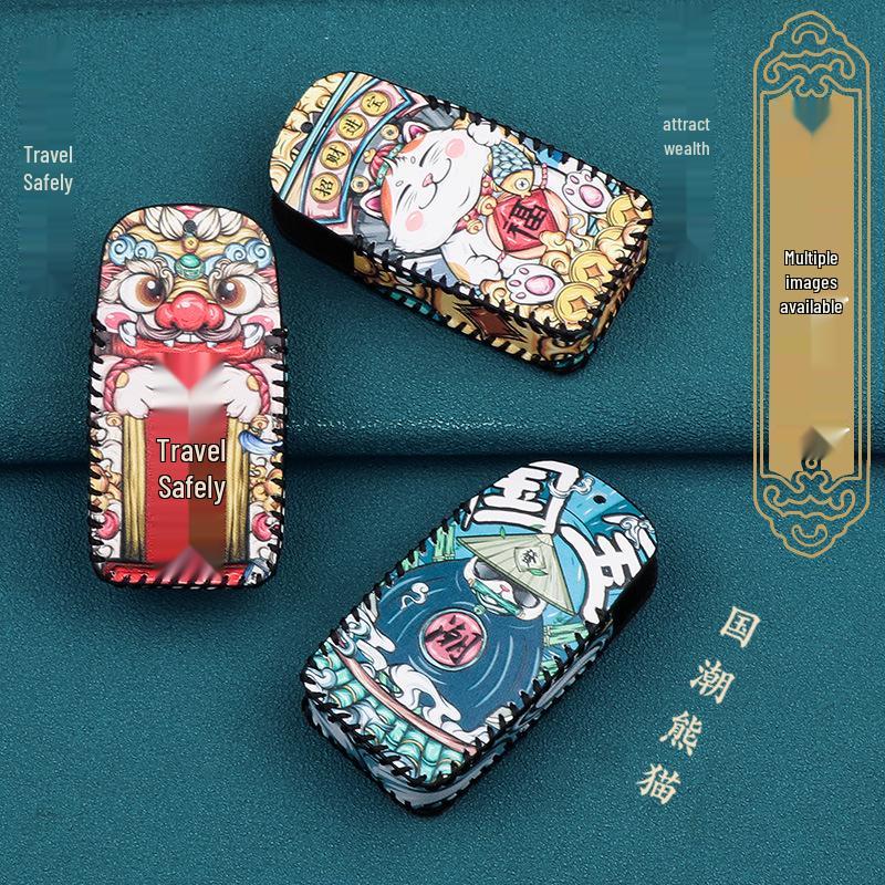 Чехол для ключей Acura CDX/RDX/MDX/NSX/TLX - Защитная оболочка унисекс с дизайном в национальном стиле