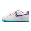 Air Force 1 Low GS All-Star 2023 Kids Sneakers White Pink-Glow Speed-Yellow DZ4883-100