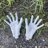 Pair Plastic Artificial Creepy Hands Halloween Haunted House Decoration Ornament