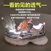 Leather Fried Street Dad Shoes Women's 2025 New Summer Thin Mesh Breathable Old Platform Casual Sports Shoes