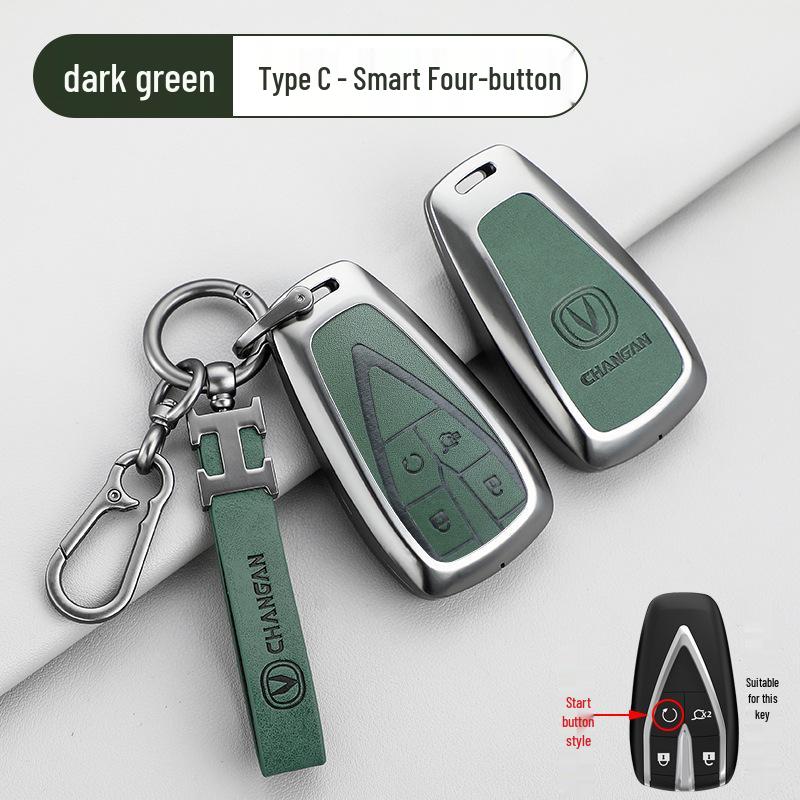 Changan Nuomi Corn Key Case: Lumin Square Candy Car Key Shell for Men & Women