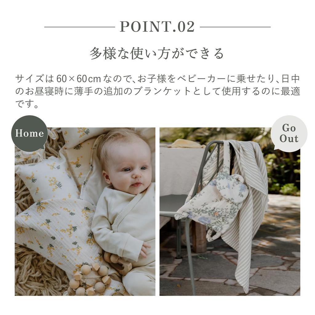 Garbo friends Garbo Friends Пеленальное одеяло из муслина для маленьких детей, комплект из 2 предметов, МУСЛИНОВОЕ ОДЕЯЛО МАЛЕНЬКОЕ, 2 ШТ. & & Черника(2900)