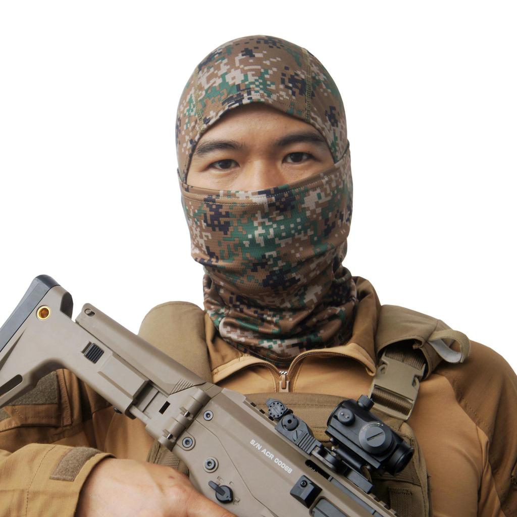Camouflage Scorpion Ninja Outdoor Cycling Neck Mask - Windproof Sports Ski Scarf