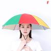 Fishing Umbrella Cap Large Head Mounted, Dual-Purpose Umbrella Cap For Both Rain And Light, Top Sunshade And Sun Protection Cap