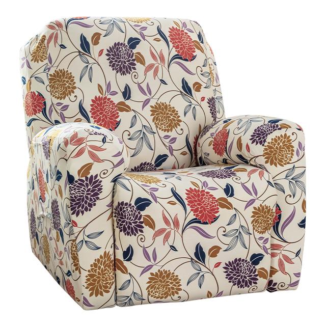 New Printed Recliner Sofa Cover Recliner Slipcover For Living Room Reclining Chair Cover Protection Lazy Boy Armchair Cover