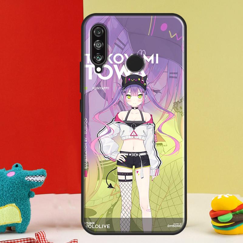 Tokoyami Towa Hololive Для Huawei Nova 12i 12s 11i 5T 9 10 SE Y91 Y90 Y60 Y70 Y72 Y61 P60 Pro P20 P40 P30 Lite Чехол