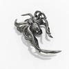 Silver Metal Spider Bat Large Hair Clip Women Personalized High Hair Volume Shark Clip Back of The Head Disheveled Hair Claw