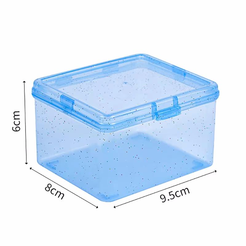 Прозрачный органайзер для зарядных кабелей, коробка для укладки кабелей передачи данных, USB-бокс для хранения, маленький органайзер для настольных аксессуаров и хранения