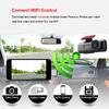 New Dual Lens 4K Driving Recorder Mini Camera GPS Wifi 24-Hour Parking with 1080P Rear View Camera Night Vision Black Box Car On-board Recording