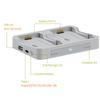 For DJI FLIP Two-way Charging Hub Drone Battery Charger Butler Power Bank Charging 2 Batteries for DJI FLIP Drone Accessories