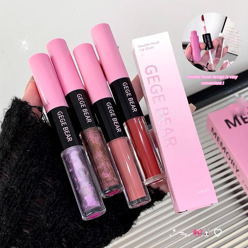 GEGE BEAR Multi-effect Dazzling Double Head Lip Glaze