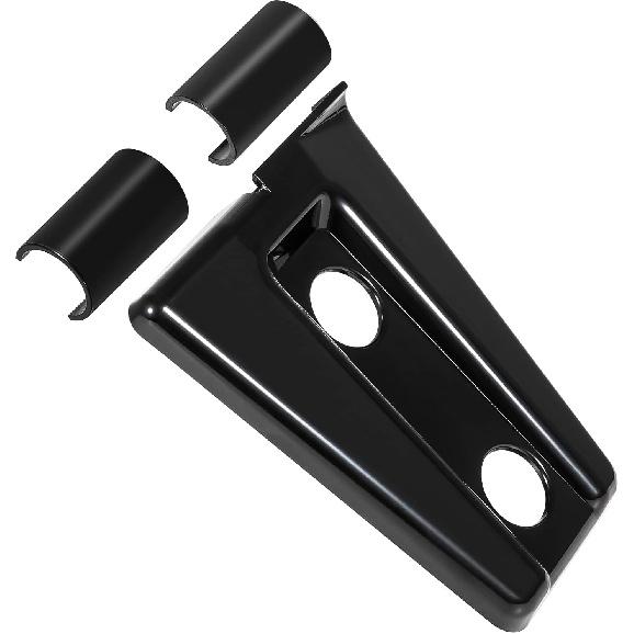 Накладки на дверные петли Внешние аксессуары для Jeep Wrangler JK JKU Sport Rubicon Sahara X Unlimited 2-дверный и 4-дверный 2007-2018 (Черный 8 шт.)
