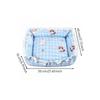 Мягкая лежанка для питомца с бортиками, уютная для ежедневного сна